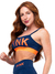 Top Fitness Pink Urban Marinho com Laranja Neon