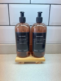 Set Bath x3 plastico de 500cc mas tablita