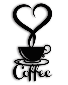 Coffee corazón