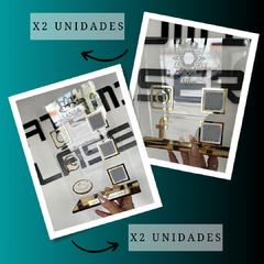 2 Cartel redes 3 QR/CON LOGO + 2 Cartel redes 2 QR/CON LOGO