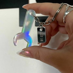 Llave francesa holográfica (10u)