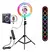 ARO DE LUZ LED RGB "14" CON TRIPODE