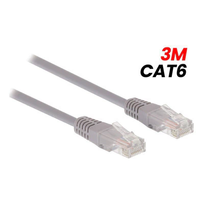 CABLE DE RED 3 MTS CAT 6E