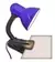 VELADOR ESCRITORIO FLEXIBLE CON PINZA DE AGARRE Y TECLA - comprar online
