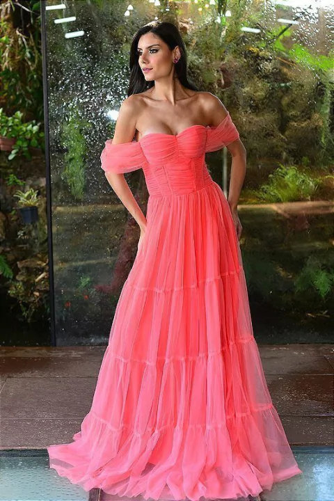 Vestido Jolie Coral