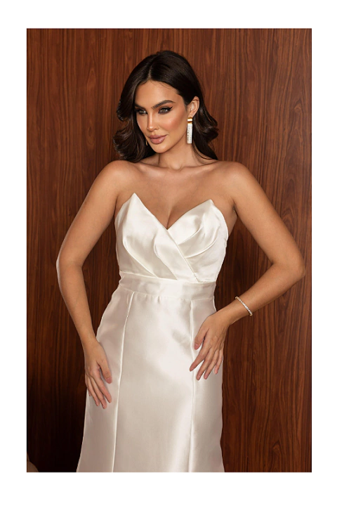 Vestido Cristal Branco - comprar online