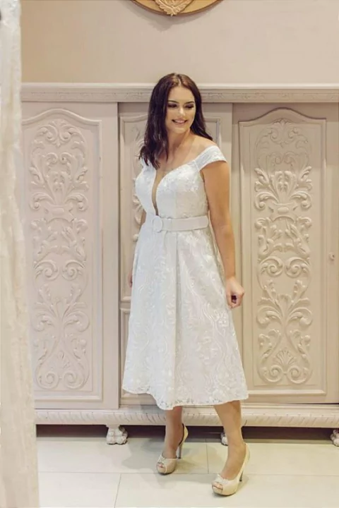 Vestido Kesia Branco