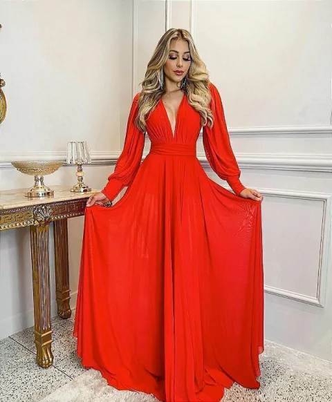 Vestido Grace Vermelho