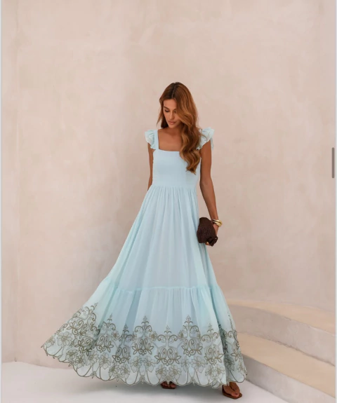 Vestido Nanai Azul Serenity