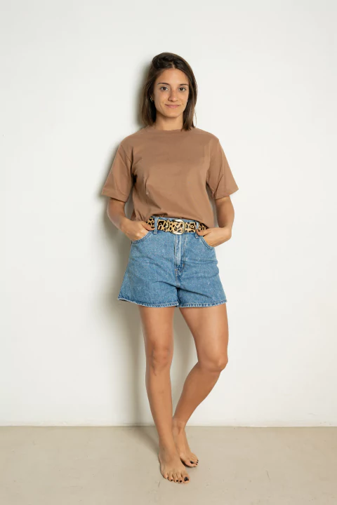 REMERA LOUISA - CHOCOLATE
