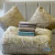 Combo 2½ Plazas: Acolchado Corderito Beige + Sábanas 180 Hilos Con Embozo + DOS Almohadas Soporte