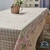 Mantel Rectangular Antimancha - 1.40 x 2.10m - Pratir - tienda online