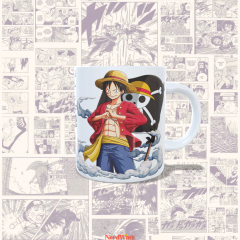 Caneca Luffy Pirata