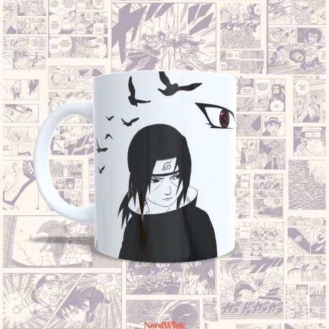 Caneca Irmãos Uchiha - Sasuke e Itachi