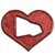 Pin Corazón Rojo New Era