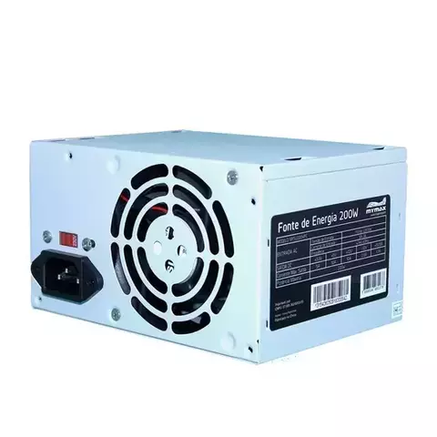 Fonte ATX 200W 24 Pinos 2 Sata - MYMAX