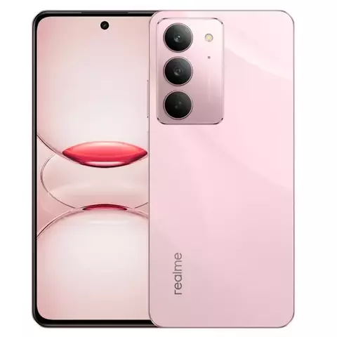 Celular realme C75x RMX5020 NFC Dual SIM de 256GB 8GB RAM Pink (Anatel)
