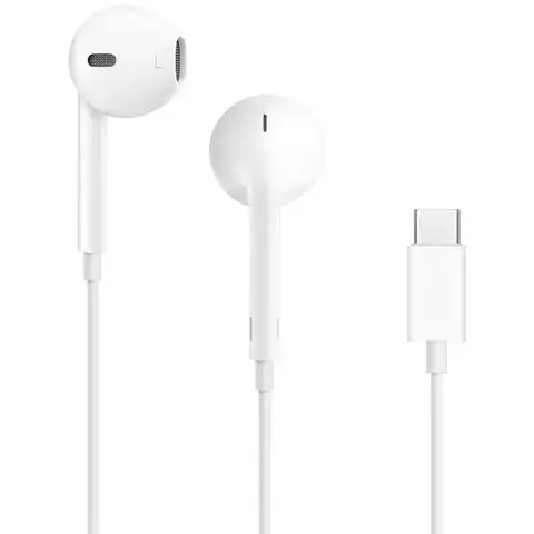 Fone de Ouvido Apple EarPods A3046 MYQY3AM com Microfone - Branco