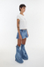 Baby Tee Estrella - Blanca - Kosmic Kouture