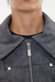 Campera Crop Cintos - Gris - tienda online