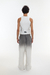 Musculosa Lavada Larga - Blanca - Kosmic Kouture