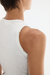 Musculosa Lavada Larga - Blanca