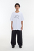 Remera Oversize Estrella Metallic - Blanca - comprar online