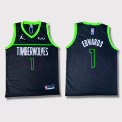 Regata Nacional Pronta Entrega Minnesota Timberwolves Preta