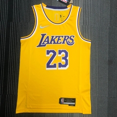 Regata Los Angeles Lakers Diamantada Amarela - comprar online