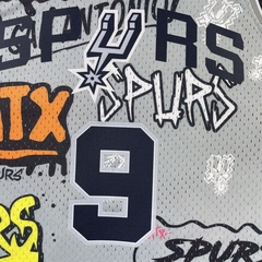 Regata Retrô Spurs Cinza 98/99 M&N - Seja Dunk