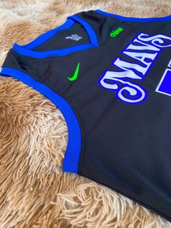 Regata Nacional Pronta Entrega Dallas Mavericks Preta na internet