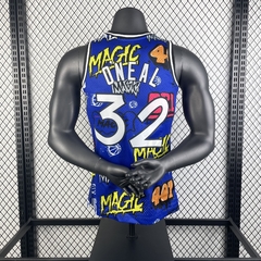 Regata Retrô Orlando Magic Azul 94/95 M&N - comprar online