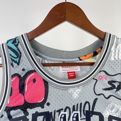 Regata Retrô Spurs Cinza 98/99 M&N na internet