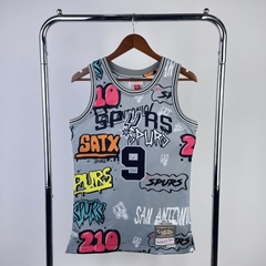 Regata Retrô Spurs Cinza 98/99 M&N - loja online