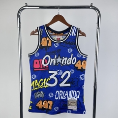 Regata Retrô Orlando Magic Azul 94/95 M&N - Seja Dunk