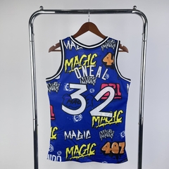 Regata Retrô Orlando Magic Azul 94/95 M&N na internet