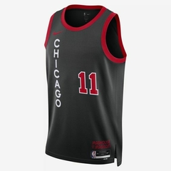 Regata Chicago Bulls Preta City Edition Temp. 24