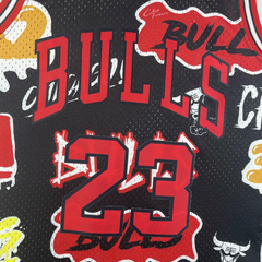 Regata Retrô Chicago Bulls Preta 97/98 M&N - comprar online