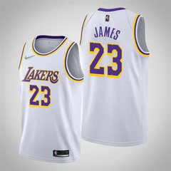 Regata Los Angeles Lakers Diamantada Branca