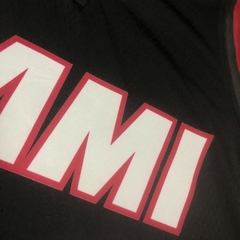 Regata Miami Heat Preta Temp. 23