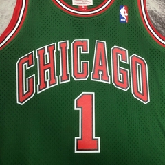 Imagem do Retrô Clássica Chicago Bulls Verde M&N 08/09