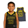 Regata "INFANTIL" De Basquete Los Angeles Lakers Preta - comprar online