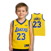 Regata "INFANTIL" De Basquete Los Angeles Lakers Amarela - comprar online