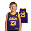 Regata "INFANTIL" De Basquete Los Angeles Lakers Roxa - comprar online