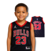 Regata "INFANTIL" De Basquete Chicago Bulls Preta - comprar online