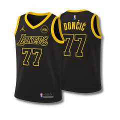 Regata Nacional Pronta Entrega 77 Los Angeles Lakers Preta Doncic - comprar online