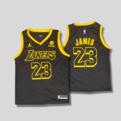Regata Nacional Pronta Entrega Los Angeles Lakers Preta