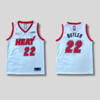 Regata Nacional Pronta Entrega Miami Heat Branca Com Vermelho