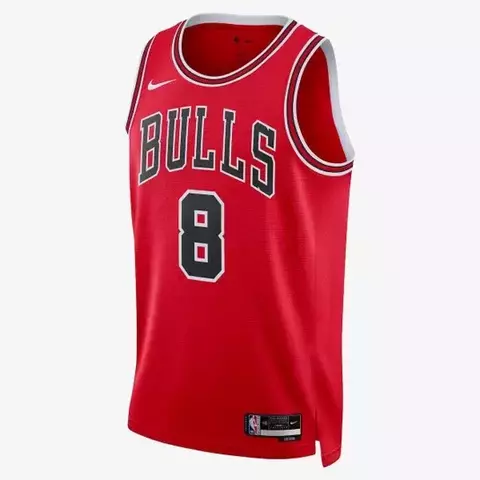 Regata Chicago Bulls Vermelha Tradicional