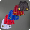 Kit 5 Bermudas Golden Branca Bulls Vermelha Golden Azul Claro Cleveland Vinho e Lakers Preta - comprar online